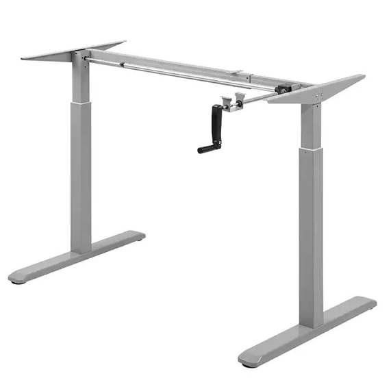 MANUAL HEIGHT ADJUSTABLE BASE (Tops sold separately) Office Central & Brant Business Interiors